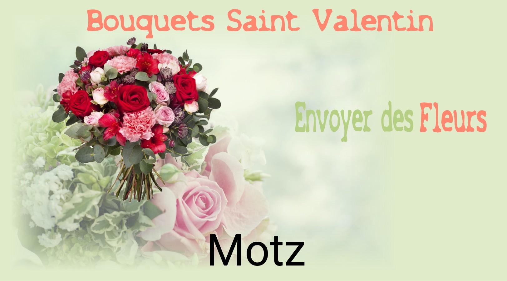 Roses de Saint-Valentin livrées à Motz